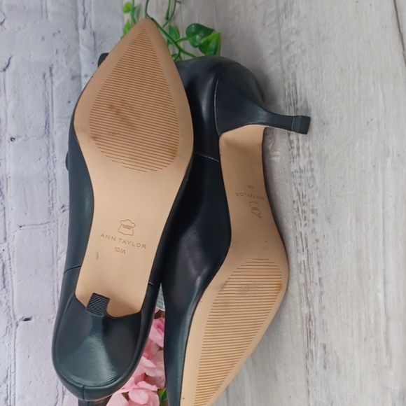 Ann Taylor Black Ankle Boots - Picture 7 of 11